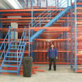 Ebil Warehouse Storage Racking Customized Steel Structure Mezzanine Ss400 Platform